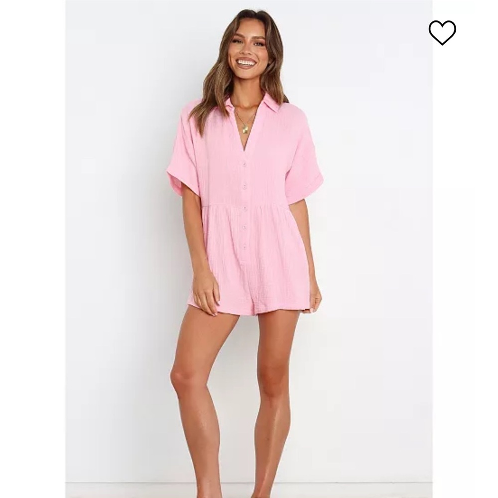 Gauze Romper NWT